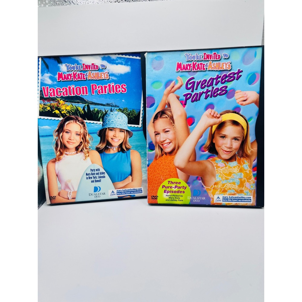 You're Invited To Mary-Kate & Ashley's Greatest Parties + Vacation Parties DVDs